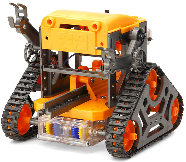 CAMプログラマブルロボット（オレンジ）- クリックで拡大