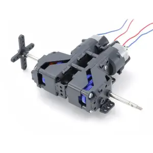 Boîte de vitesses double à 5 vitesses Tamiya HE