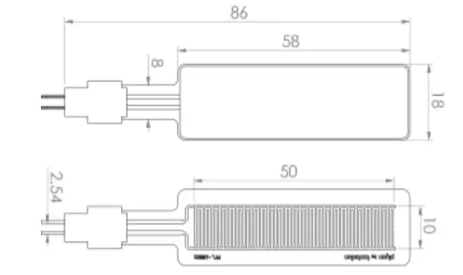 Sensor Flexible de Proximidad, Táctil y de Fuerza Plyon Flex Mediano - Haga Clic para Ampliar