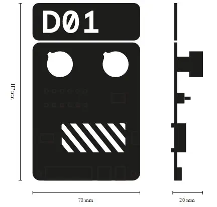 Kit de Desarrollo de Sensor Flexible de Proximidad, Táctil y de Fuerza Plyon - Haga Clic para Ampliar