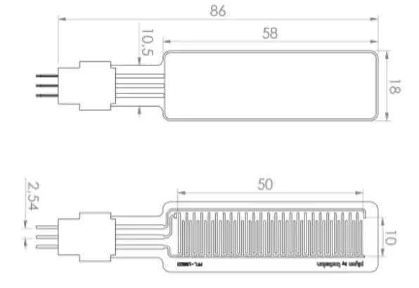 Flexible Proximity, Touch & Force Sensor plyon Flex Slider - Click to Enlarge