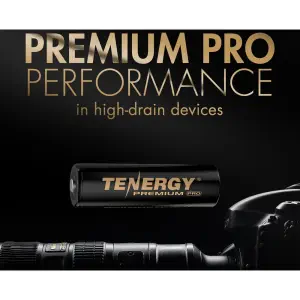 Tenergy PRO Rechargeable AA Batteries, 2800mAh NiMH (4x)