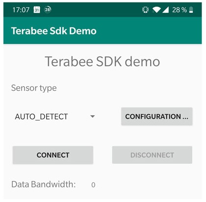 Terabee Android SDK (Evo & Multiflex) - Zum Vergrößern klicken