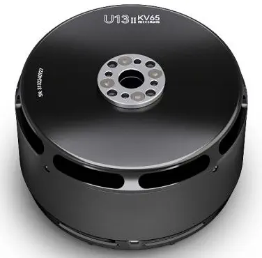 U13II KV65 Heavy-lift UAV Motor with 28.7kg Max Thrust - Dimensions
