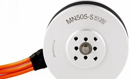 Main Image of MN505-S KV320 Waterproof UAV Motor - Dimensions