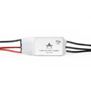 ESC LIGPOWER AT75A 2-6S para Drone de Ala Fija