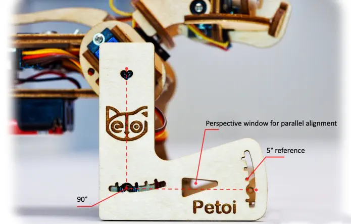 Petoi Nybble Robotica Kat V2 (niet gemonteerd)