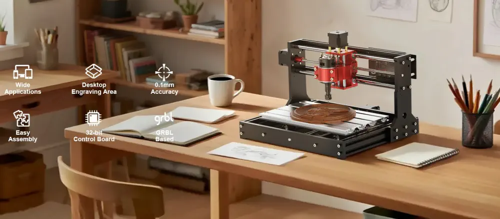 テーブル/机 Twotrees TTC3018 Pro CNC Router Machine - RobotShop