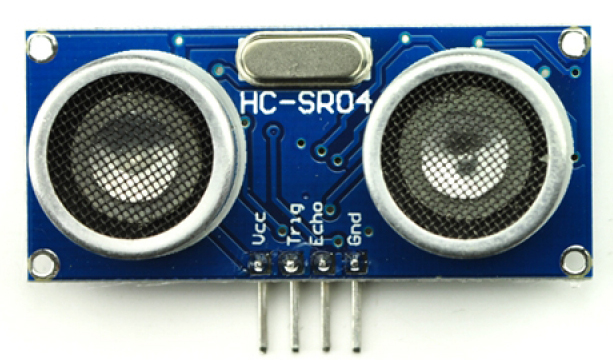 HC-SR04 Ultrasonic Range Finder- Click to Enlarge
