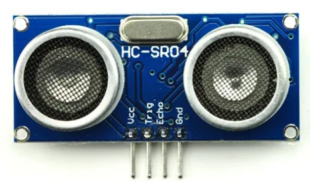 Telémetro Ultrasónico HC-SR04 - Haga Clic para Ampliar