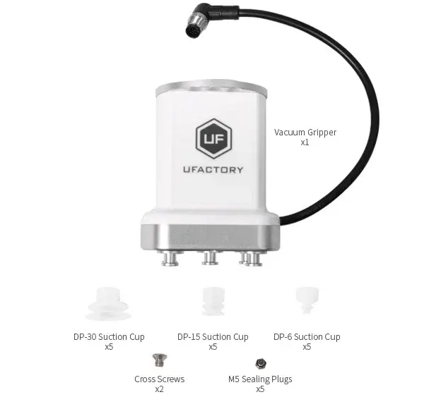 xArm Vacuum Gripper - Click to Enlarge