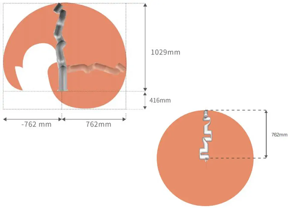 xArm 6 DoF Robotic Arm- Klik om te vergroten