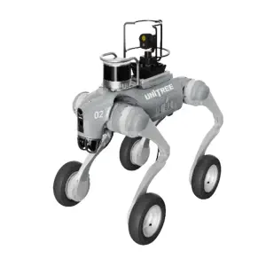 Unitree Go2-W Inspection Chien Robotique à Roues (EU)