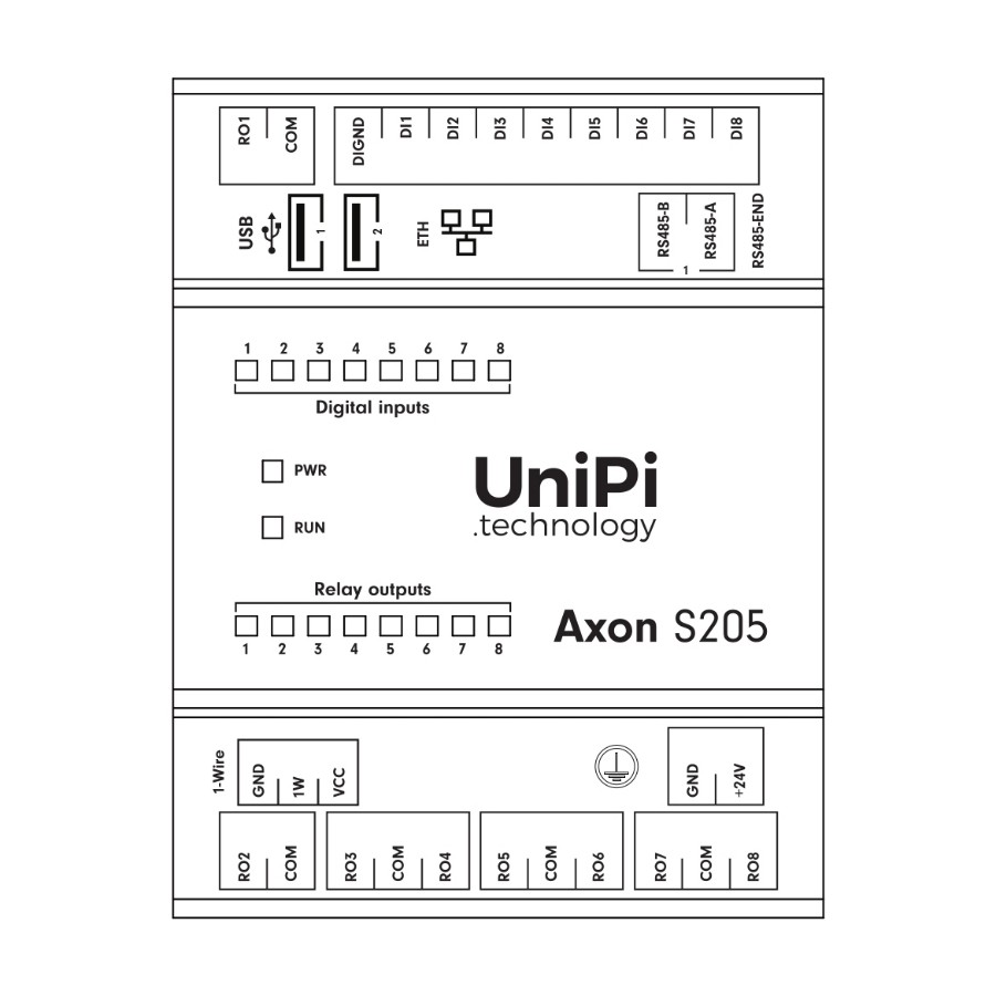UniPi Axon S205 Universal PLC