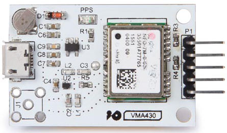 Módulo GPS Velleman NEO-7M para Arduino - Haga clic para ampliar