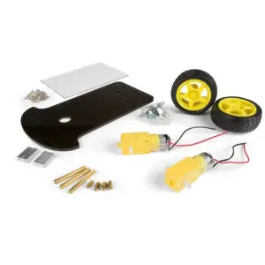 Kit robotique de châssis de moteur à 2 roues motrices