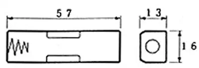 Battery Holder 1xAA