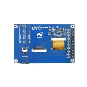 Waveshare LCD Tactile Capacitif 4.3", 800x480