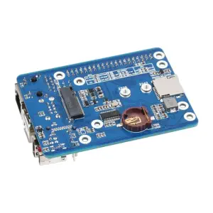 Waveshare Mini-Computer Version Avancée pour Raspberry Pi CM4 (Planche, Boîtier, Alimentation UK)
