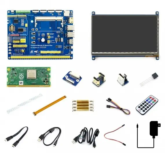 Raspberry Pi Compute Module 3+ Development Kit Type B - Dimensions