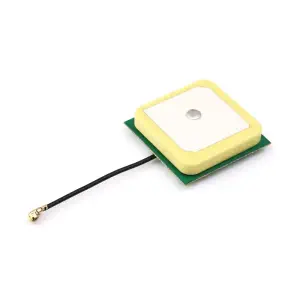 Waveshare Antenne de Positionnement Céramique Active GNSS, Connecteur IPEX 1, Prend en Charge Plusieurs Systèmes de Positionnement Satellite