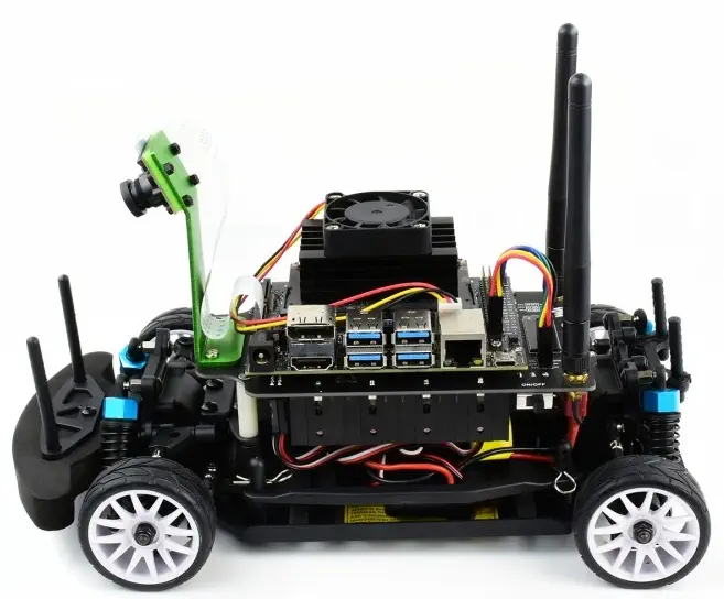 JetRacer Pro AI Kit High Speed Racing Robot - Dimensions