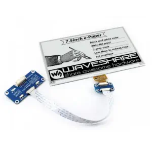 HAT d'affichage E-Ink 800x480, 7,5 pouces pour Raspberry Pi