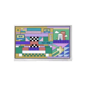 Waveshare Module d'affichage DVI 7 " pour Raspberry Pi Pico, panneau IPS, 1024×600 Pixel, communication interface DVI