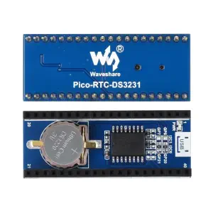 Waveshare Precision RTC Module for Raspberry Pi Pico, Onboard DS3231 Chip