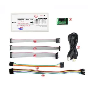 Waveshare Platform Cable USB Programmer & Debugger for Xilinx Devices