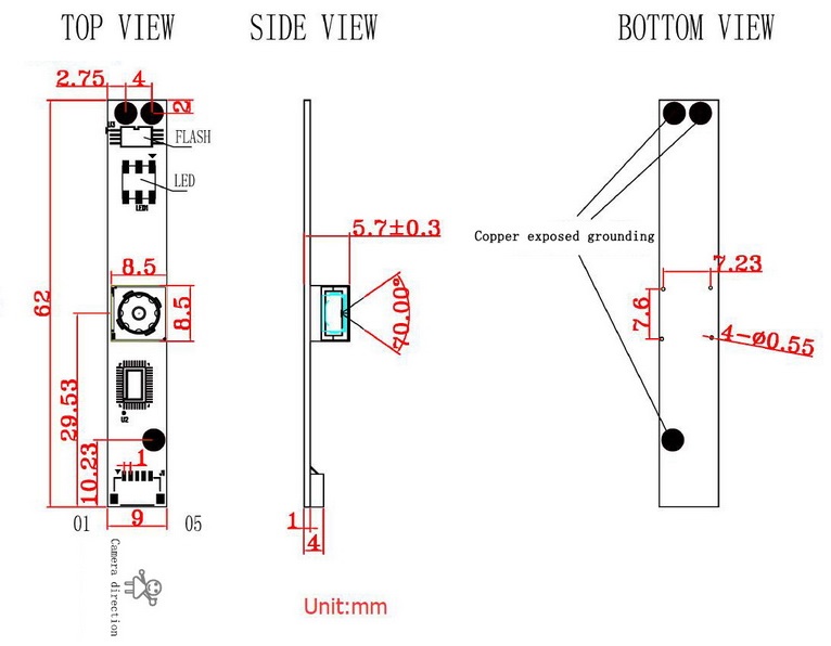 ov5648 5mp usb camera