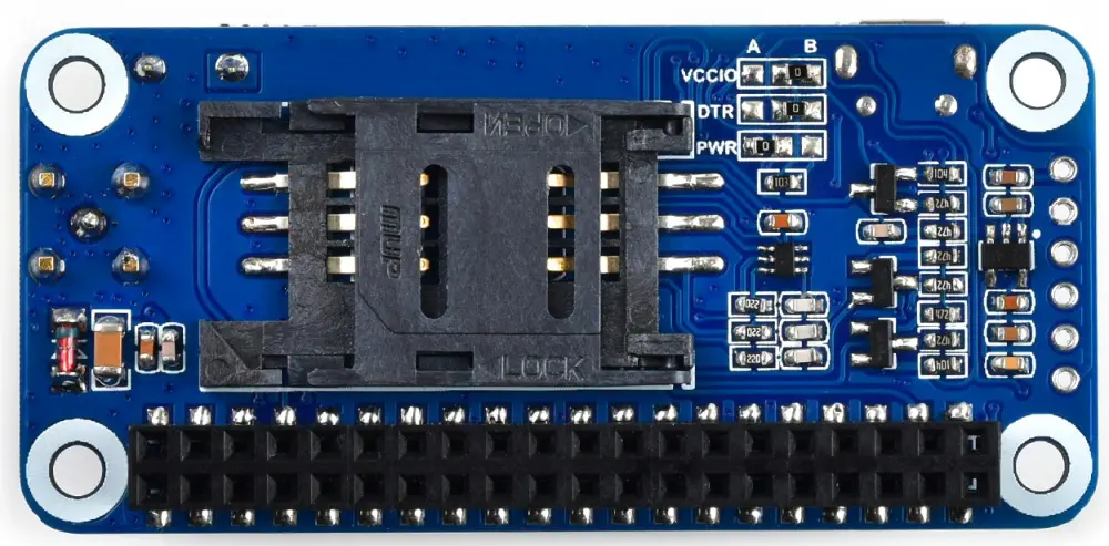 SIM7070G NB-IoT/Cat-M/GPRS/GNSS HAT pour Raspberry Pi - Dimensions