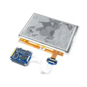 HAT d'Affichage E-Ink 9.7po 1200x825 pour Raspberry Pi Waveshare