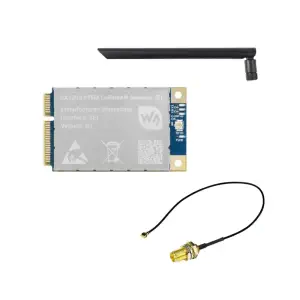 Waveshare SX1303 915m Module de passerelle LoRaWAN pour Raspberry Pi, Socket Mini-PCIe Standard