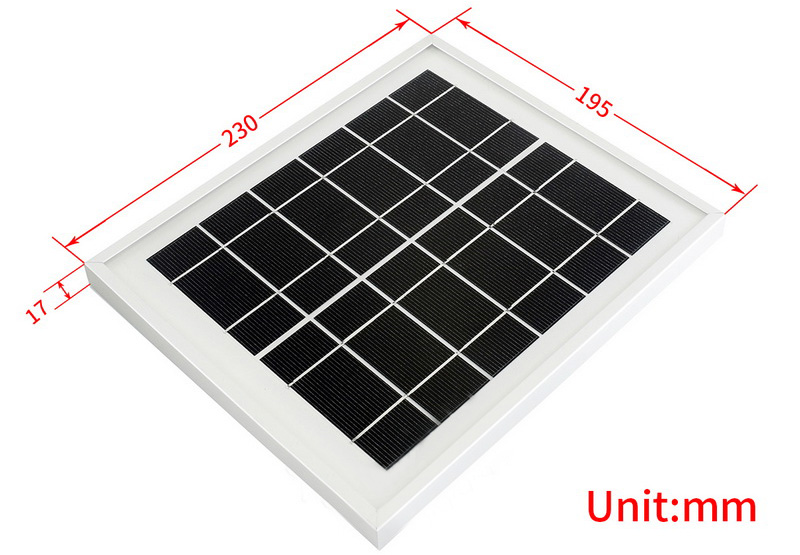 Waveshare Solar Panel (6V 5W) - Click to Enlarge