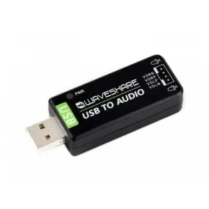 Tarjeta de Sonido USB de Waveshare para Raspberry Pi / Jetson Nano