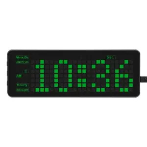 Horloge électronique pour Raspberry Pi Pico avec multifonctions et LED RTC précises
