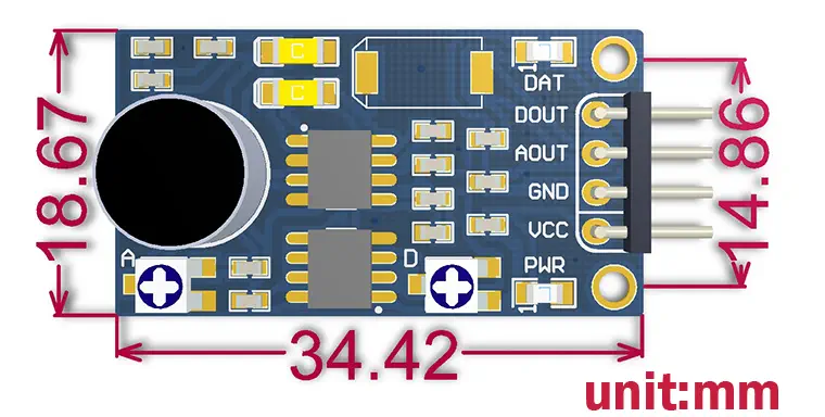 Sensor de Sonido - Haz clic para ampliar