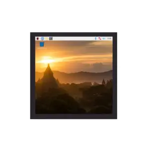 Écran Tactile Capacitif Carré 4 pouces LCD (C) pour Raspberry Pi, 720x720, DPI, IPS