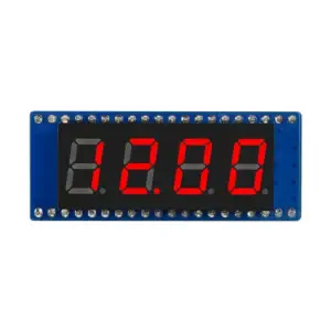 Module d'Affichage SPI Waveshare à 4 chiffres et 8 Segments pour RPi Pico