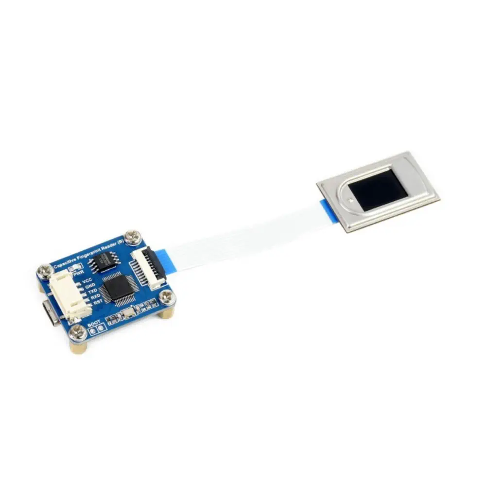Lecteur d'empreintes digitales capacitif de haute précision (B), double ports UART/USB