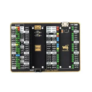 Extenseur GPIO pour RPi Pico, 1x Raspberry Pi Standard 40 broches, 1x Pico 2x20-Pin