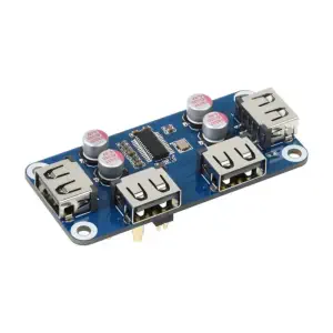 HAT HUB USB (B) pour Raspberry Pi Series, 4x ports USB 2.0