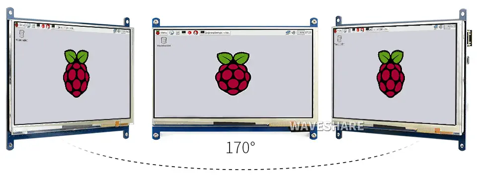 Écran tactile LCD capacitif 7 "avec interface HDMI - Cliquez pour agrandir