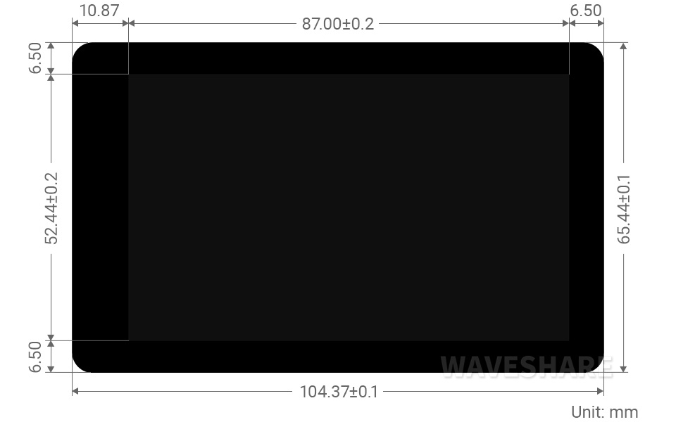 4-inch Capacitive Touch Display for Raspberry Pi, 480x800, DSI Interface, IPS - Click to Enlarge