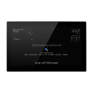 Mini-ordinateur CM4 Magic Mirror 13,3 pouces, tactile avec 4 Go CM4 (prise UE)