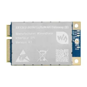 Module de passerelle LoRaWAN SX130x 868M/HAT pour Raspberry Pi, Mini-PCIe, longue portée