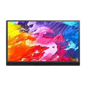 Moniteur 15,6 pouces avec support, écran IPS, 1920 × 1080 Full HD, 100% sRGB (prise US)