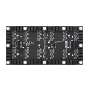 Panneau matriciel LED couleur RVB flexible, pas de 2,5 mm, 96x48, circuit imprimé pliable