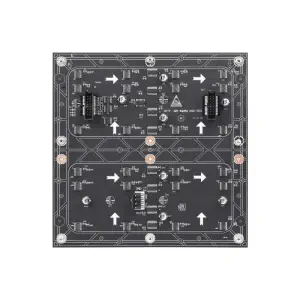 Panneau matriciel LED polychrome flexible RVB, pas de 3 mm, 64x64, circuit imprimé pliable